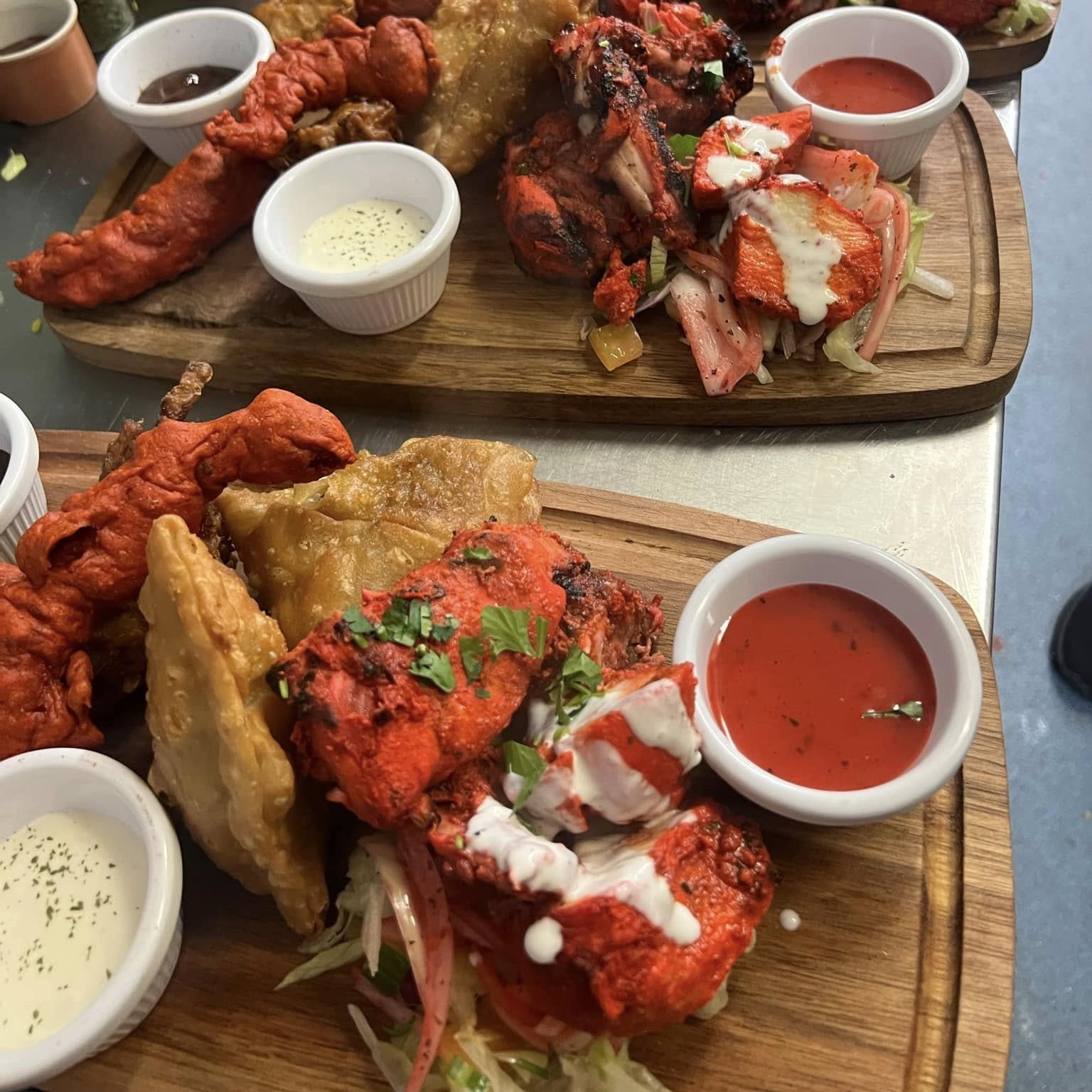 Tandoori chickens Served at Wee Sunny’s in Dundee