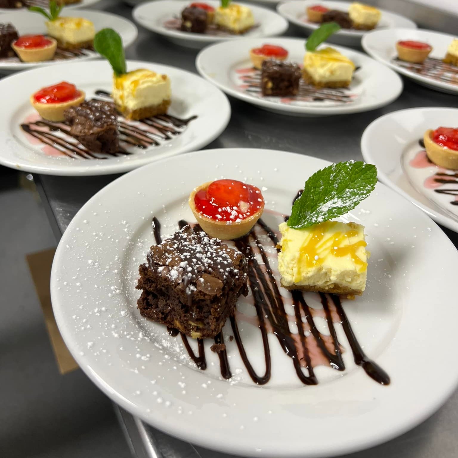 chocolate cake Served at Wee Sunny’s in Dundee